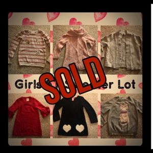 Girls 5T Sweater LOT